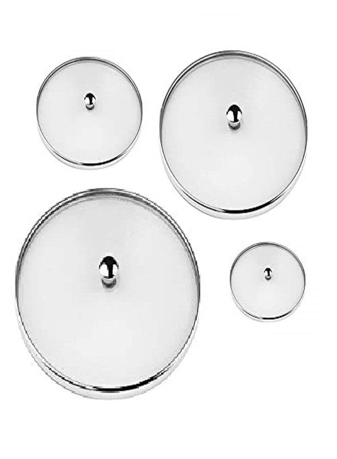 First Front Stainless Steel Multi Purpose Milk Net Cover (Strainer) Set of 4 Piece (7, 8, 9 & 11 Inch) - Silver - Image 1